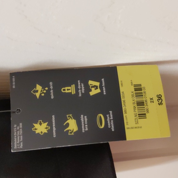 Xersion High Support Sports Bra, Exercise Bra, Plus 2X - Picture 4 of 5